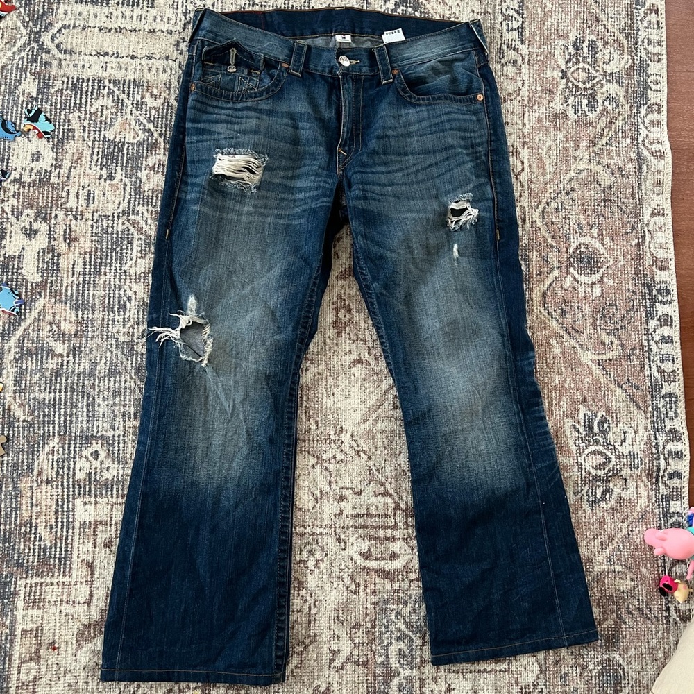 True Religion Boot cut denim Jeans Mens 36